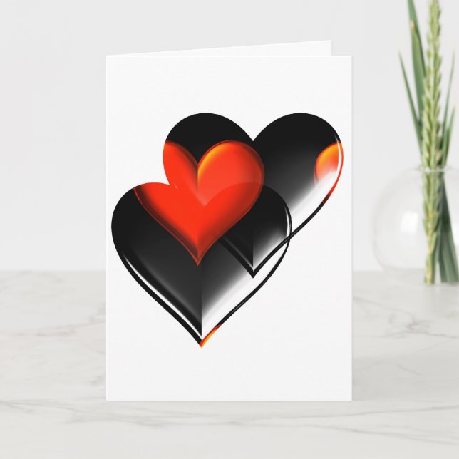 "Two Hearts"* Card (Front)