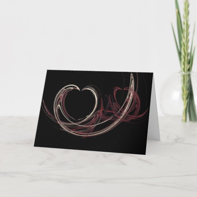 Two Hearts Card (Front)