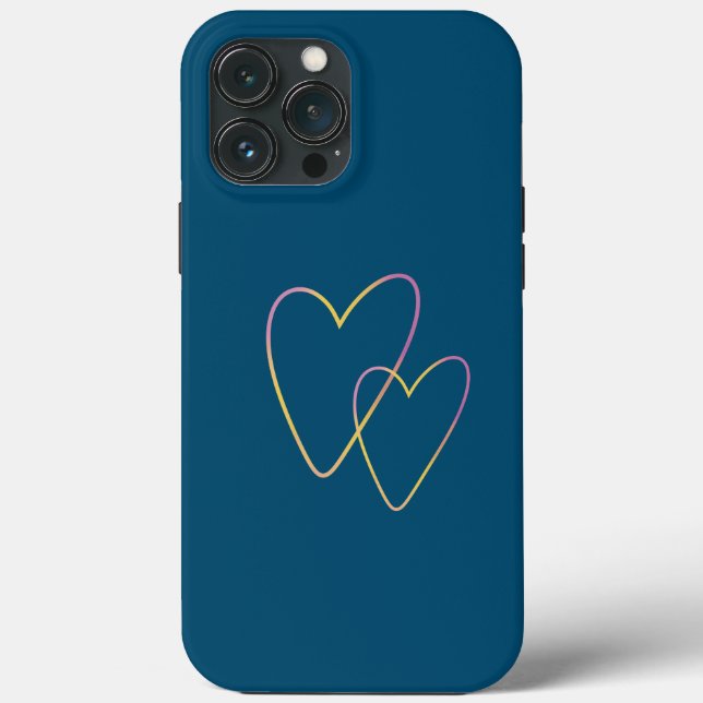 Two hearts Case-Mate iPhone case (Back)