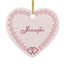 Two hearts Entwined Ornament