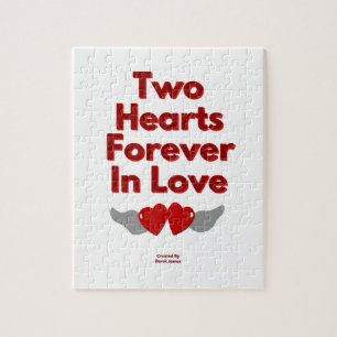 Two Hearts Forever In Love Puzzle