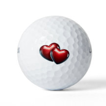Two Hearts Golf Balls