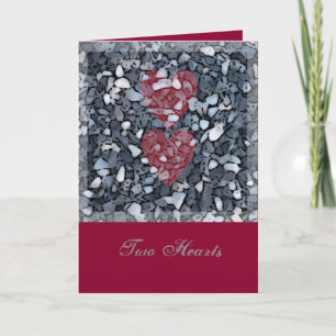 Two Hearts Holiday Card