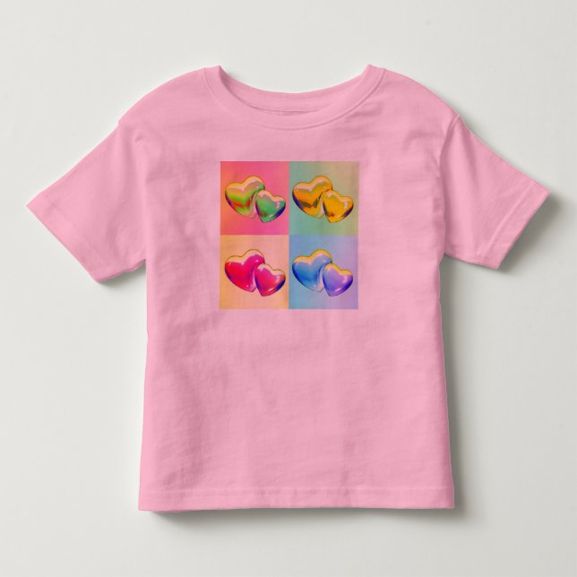 Two Hearts in a Square Shirt (Front)