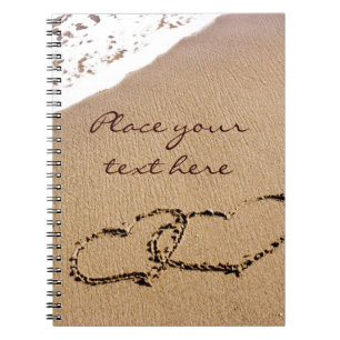 Two Hearts In The Sand Notebook