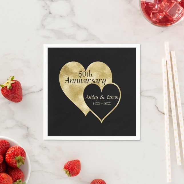 Two Hearts Napkin (Insitu)