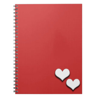 Two Hearts Notebook