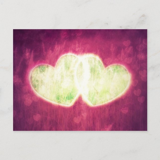 Two Hearts Postcard (Front)