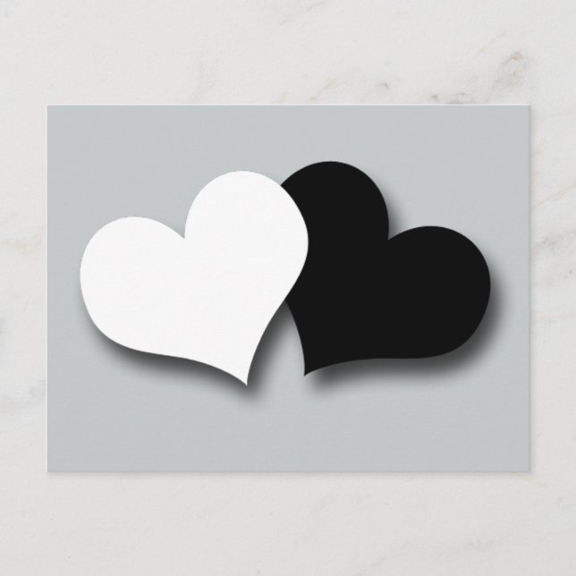 Two Hearts Postcard (Front)
