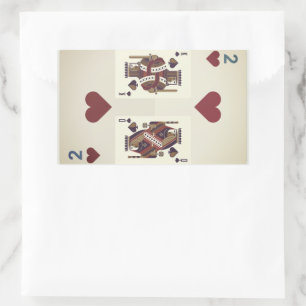 Two Hearts - Queen & King Sticker