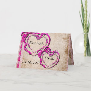 Two Hearts Together Invitation