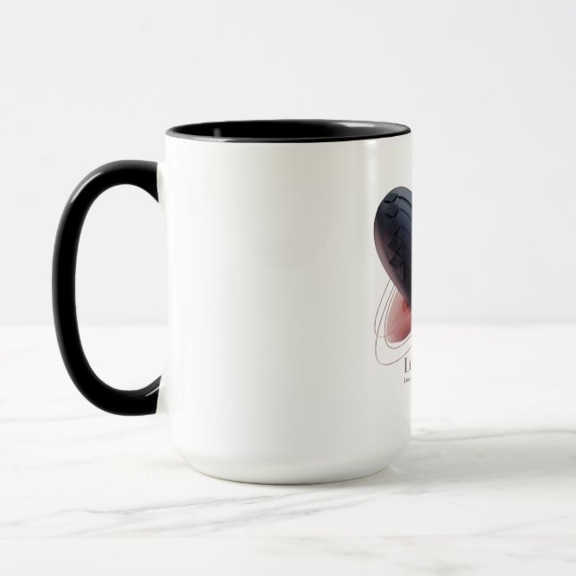 Two Hearts Together Mug (Left)