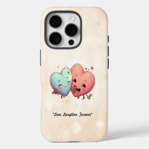 "Two Hearts United" iPhone 16 Pro Case