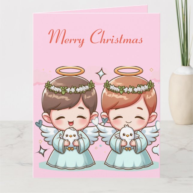 Two Heavenly Guardians  Card (Front)