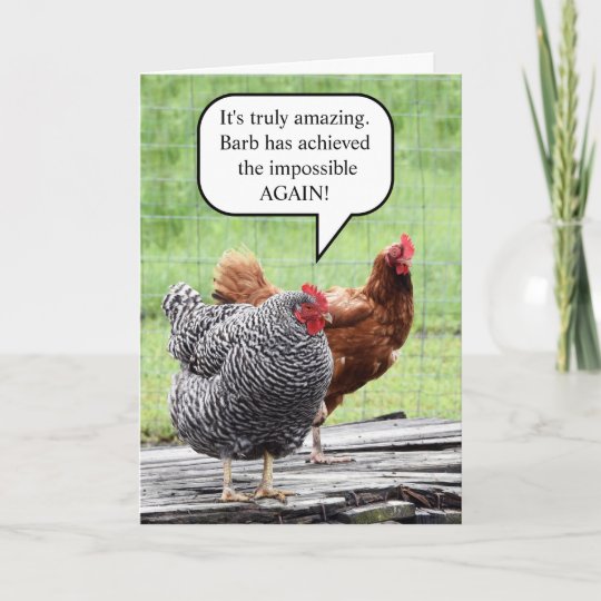 Two Hens Happy Birthday Humour Card Zazzle Ca Two Hens Happy Birthday Humour Card Zazzle Ca