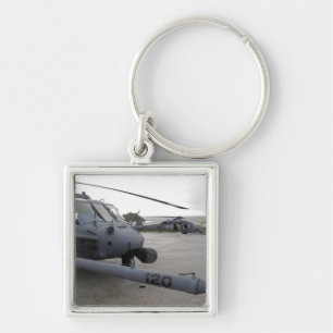 Two HH-60G Pave Hawks Keychain