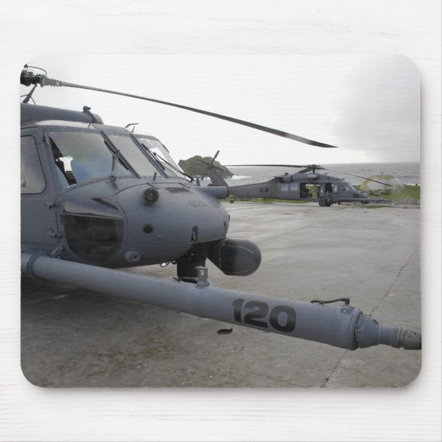 Two HH-60G Pave Hawks Mouse Pad (Front)