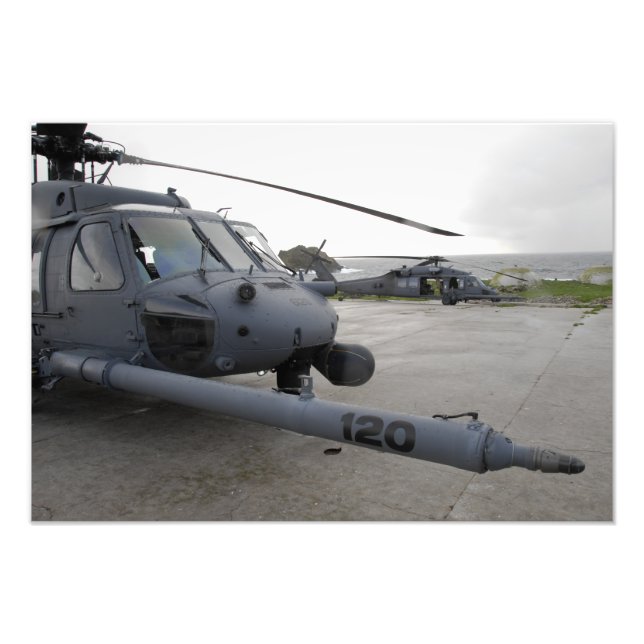 Two HH-60G Pave Hawks Photo Print (Front)
