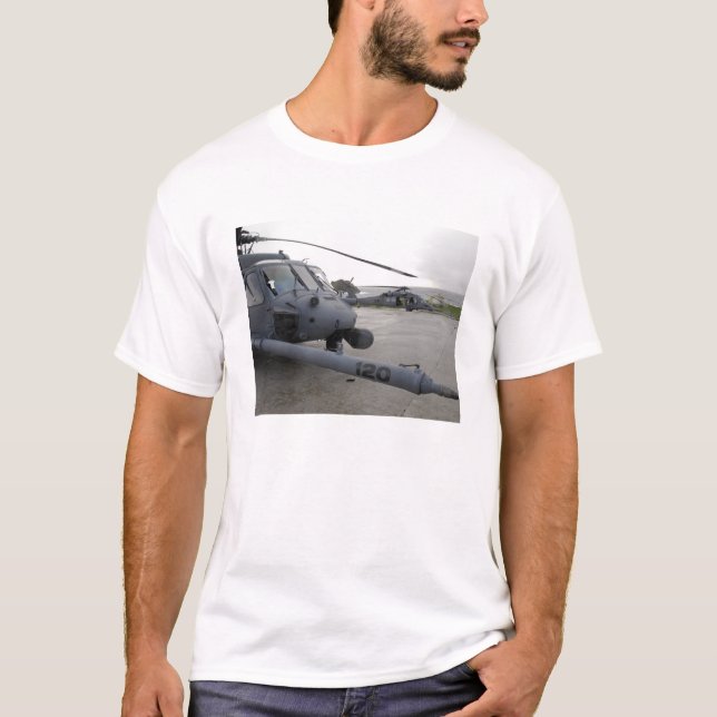 Two HH-60G Pave Hawks T-Shirt (Front)