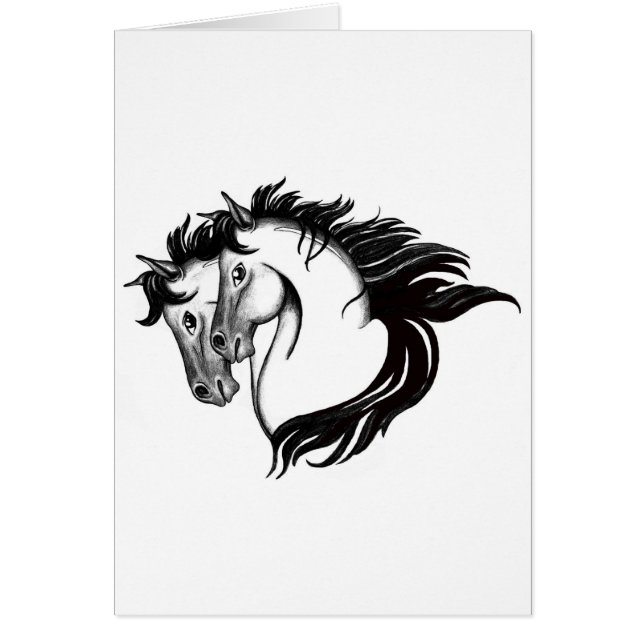 Two Horse Heads (Front)