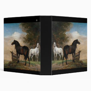 Two Horses in pasture Binder