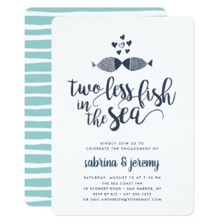 Two if By Sea | Engagement Party Invitation
