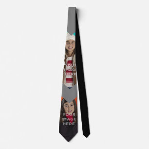 Two Image Photo Funny Neck Tie Down Arrow Frame
