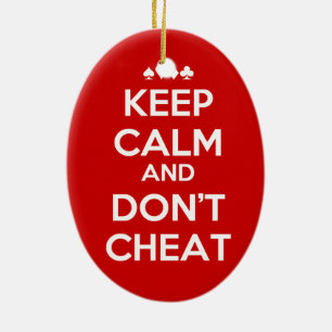 Two Important Rules Ceramic Ornament