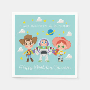Two Infinity and Beyond Toy Story Birthday Napkin