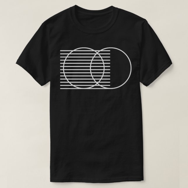 two intersecting circles 1 T-Shirt (Design Front)