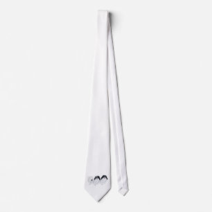 Two Japanese Chin Dogs Tie