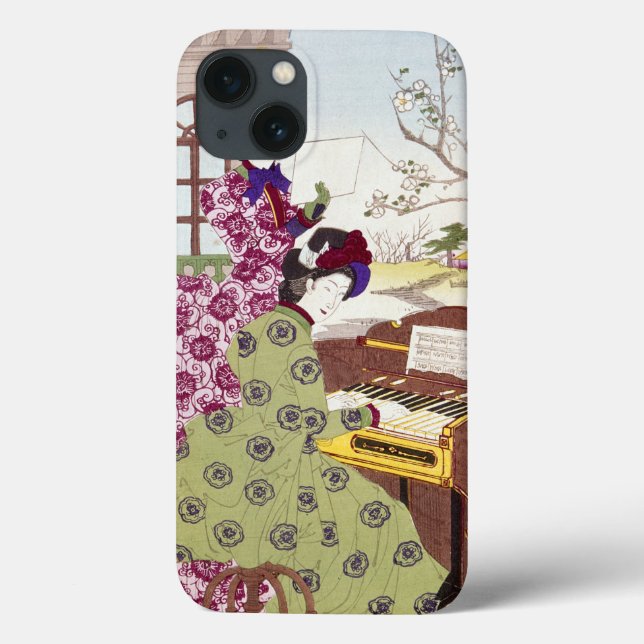 Two Japanese Ladies, C1890 Case-Mate iPhone Case (Back)
