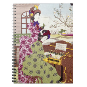 Two Japanese Ladies, C1890 Notebook