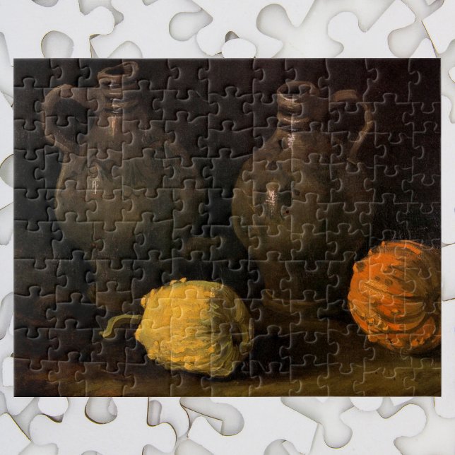 Two Jars and Two Pumpkins by Vincent van Gogh Jigsaw Puzzle (Creator Uploaded)