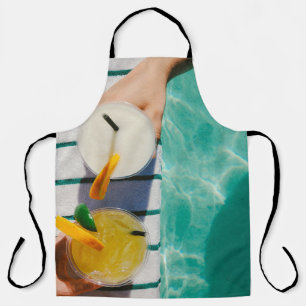 Two juice cups apron