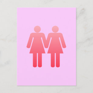 Two Ladies Postcard