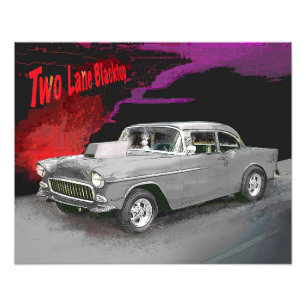 Two Lane Blacktop Movie Car Print