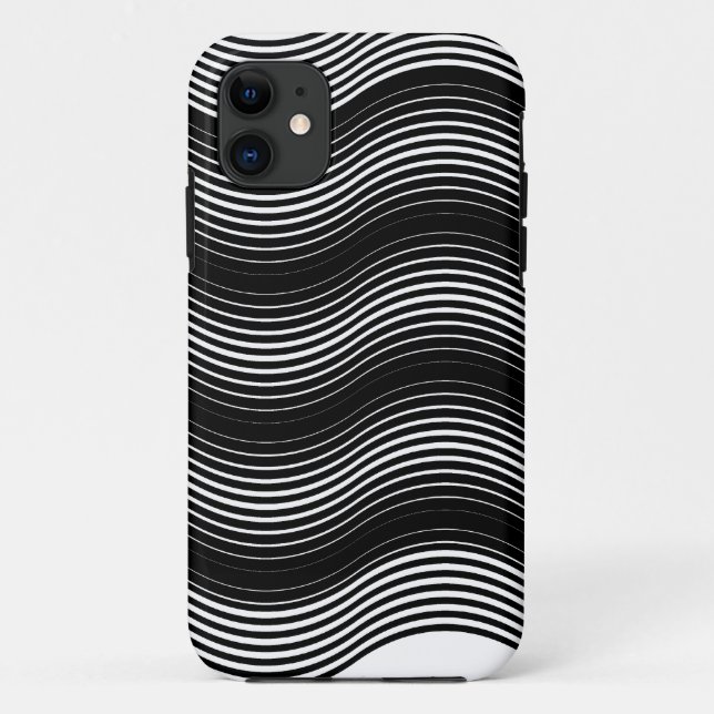 Two layers consisting of curves with identical inc Case-Mate iPhone case (Back)