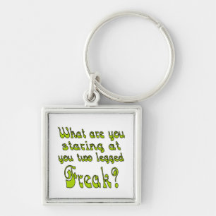Two Legged Freak Keychain