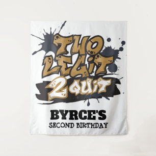 Two Legit 2 Quit Backdrop Tapestry