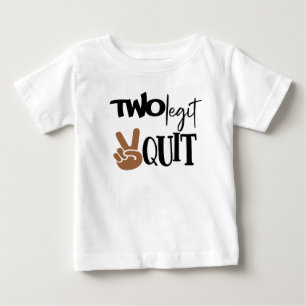 Two Legit 2nd Birthday T-shirt