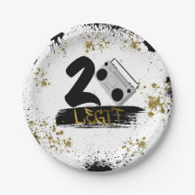 Two Legit to Quit Birthday Paper Plate