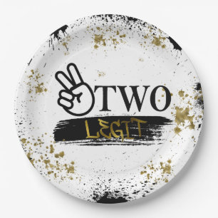 Two Legit to Quit Birthday Paper Plate