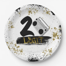 Two Legit to Quit Birthday Paper Plate