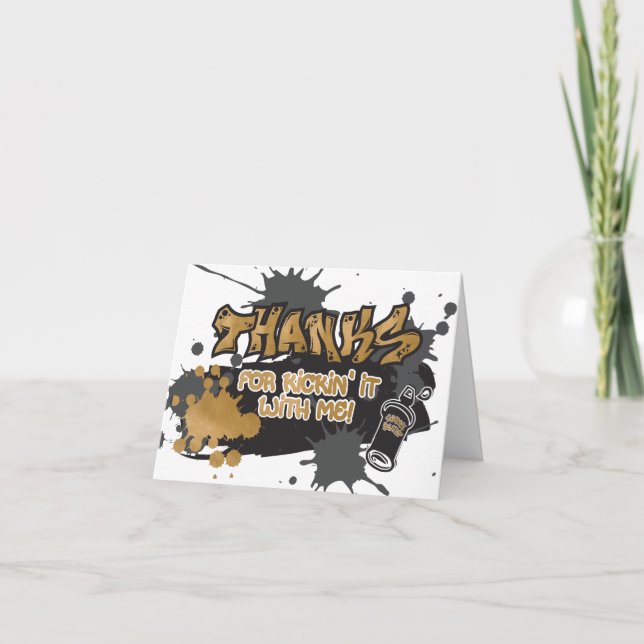 Two Legit to Quit Thank You Cards (Front)