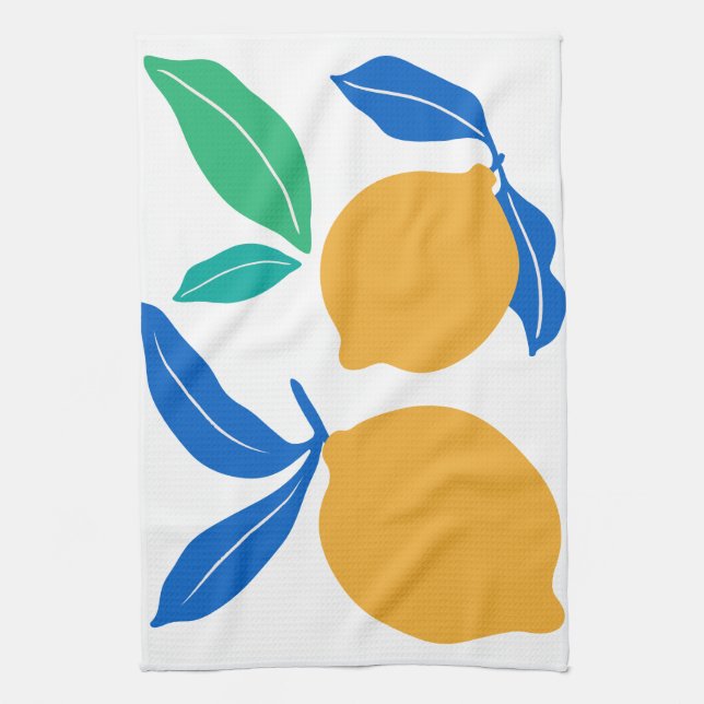 Two Lemons Kitchen Towel (Vertical)