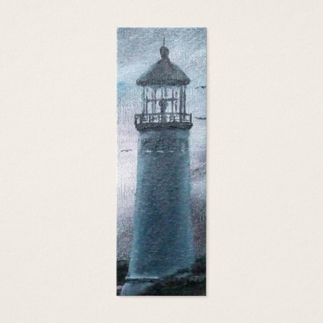 Two Lighthouses Bookmark (Front)