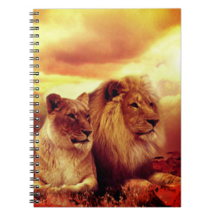 Two Lions Notebook