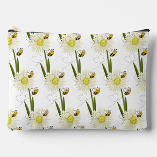 Two little and cute bees accessory pouch