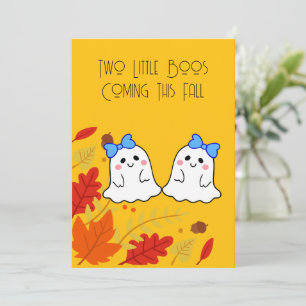 Two Little Boos Twin Pregnancy Announcement